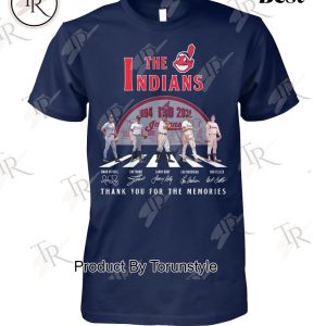 The Indians 130 Years Of 1894-2024 Thank You For The Memories T-Shirt