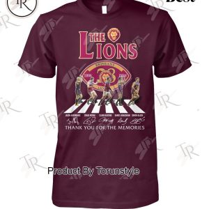 The Lions 28 Years Of 1996-2024 Brisbane Lions Thank You For The Memories T-Shirt