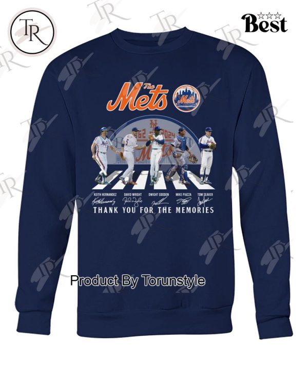 The Mets 1962-2024 Thank You For The Memories T-Shirt