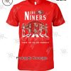 The New York Giants 100 Seasons Thank You For The Memories T-Shirt