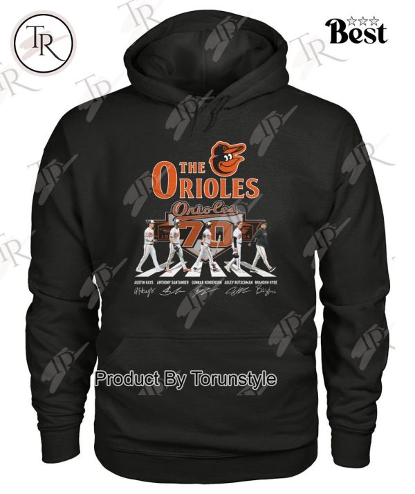 The Orioles 70 Years Of 1954-2024 Baltimore Orioles T-Shirt