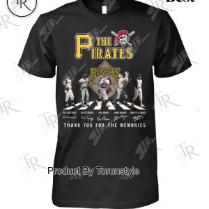 The Pirates 1882-2024 Thank You For The Memories T-Shirt