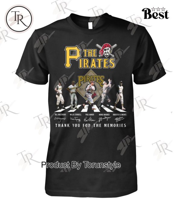 The Pirates 1882-2024 Thank You For The Memories T-Shirt