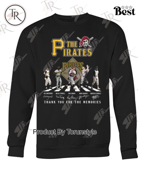 The Pirates 1882-2024 Thank You For The Memories T-Shirt