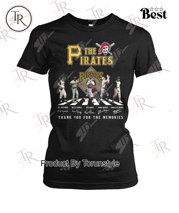 The Pirates 1882-2024 Thank You For The Memories T-Shirt