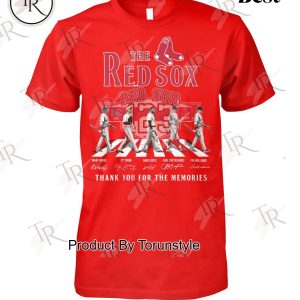 The Red Sox 123 Years Of 1901-2024 Thank You For The Memories T-Shirt