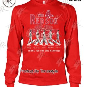 The Red Sox 123 Years Of 1901-2024 Thank You For The Memories T-Shirt