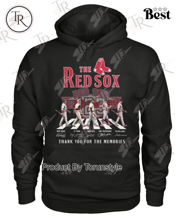 The Red Sox 123 Years Of 1901-2024 Thank You For The Memories T-Shirt