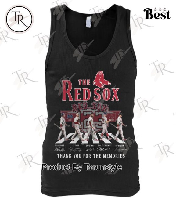 The Red Sox 123 Years Of 1901-2024 Thank You For The Memories T-Shirt