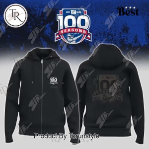 New York Giants Hugo Boss Black 100th Season Hoodie