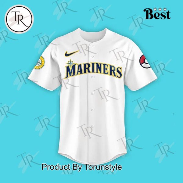 Seattle Mariners 2024 Pokemon Go Night Baseball Jersey