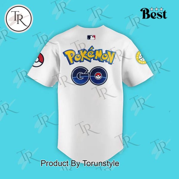 Seattle Mariners 2024 Pokemon Go Night Baseball Jersey