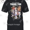 Crosby, Stills, Nash & Young 56th Anniversary 1968 – 2024 Thank You For The Memories T-Shirt