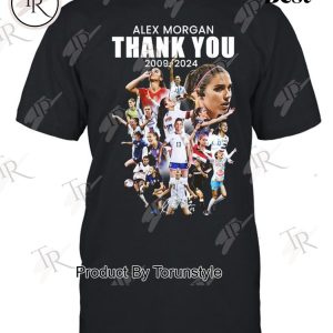 Alex Morgan Thank You 2009 – 2024 T-Shirt