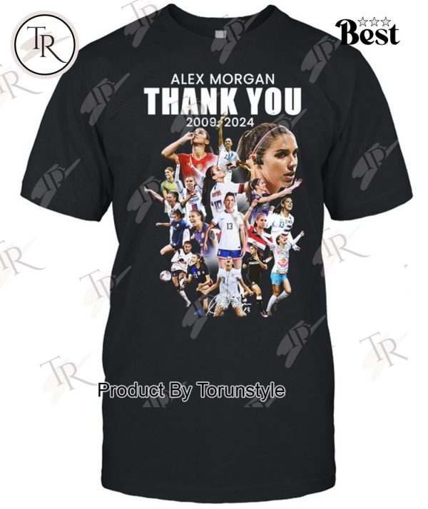 Alex Morgan Thank You 2009 – 2024 T-Shirt