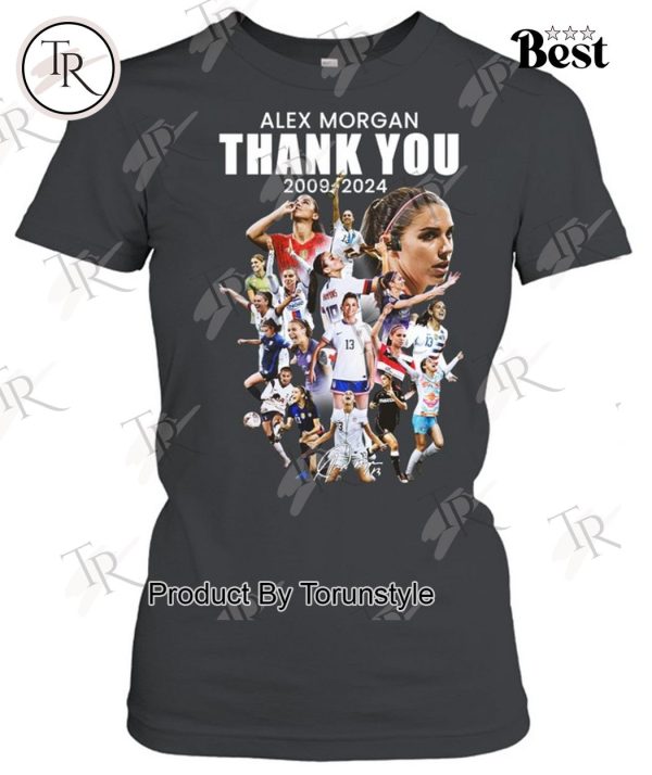 Alex Morgan Thank You 2009 – 2024 T-Shirt