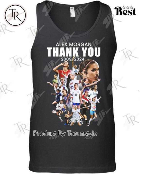 Alex Morgan Thank You 2009 – 2024 T-Shirt