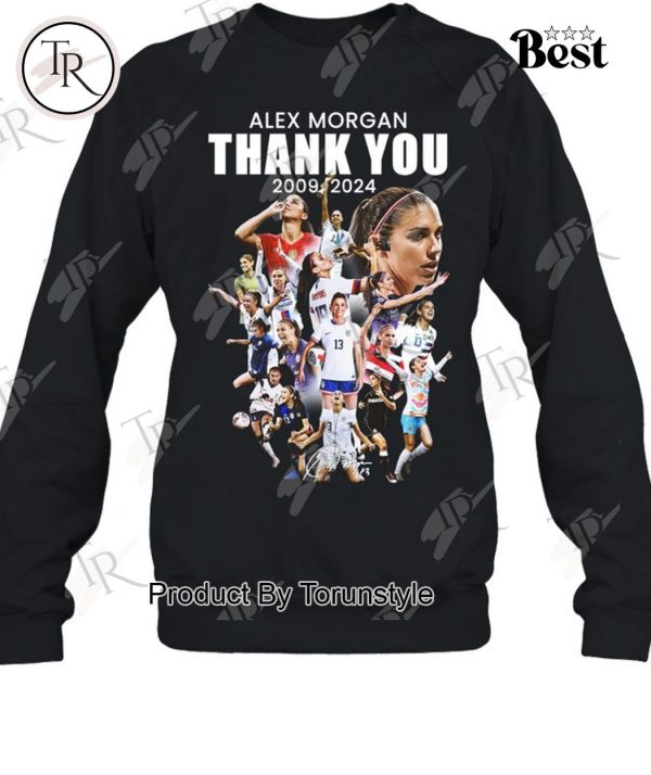 Alex Morgan Thank You 2009 – 2024 T-Shirt