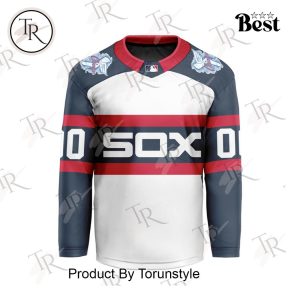 MLB Chicago White Sox Special Hockey Jersey Design Concept