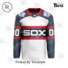 MLB Chicago Cubs Special Hockey Jersey Design Concept