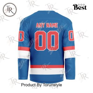 MLB Los Angeles Dodgers Special Hockey Jersey Design Concept