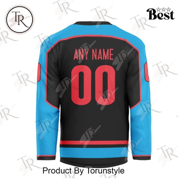 MLB Miami Marlins Special Hockey Jersey Design Concept