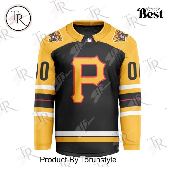 MLB Pittsburgh Pirates Special Hockey Jersey Design Concept