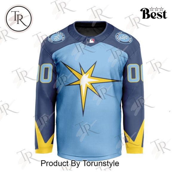 MLB Tampa Bay Rays Special Hockey Jersey Design Concept