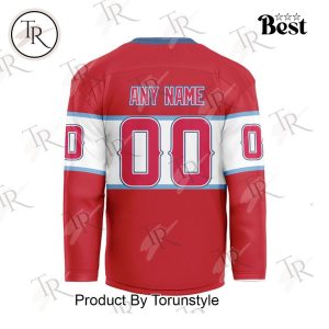 MLB Texas Rangers Special Hockey Jersey Design Concept