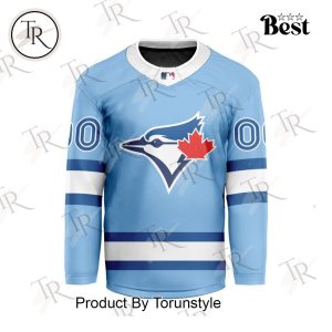 MLB Toronto Blue Jays Special Hockey Jersey Design Concept