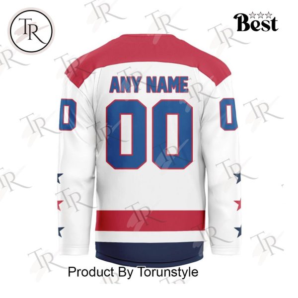 MLB Washington Nationals Special Hockey Jersey Design Concept