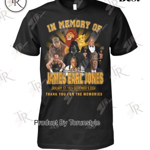 Rest In Power James Earl Jones May The Force Be With You T-Shirt