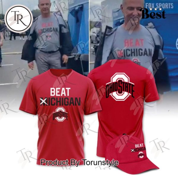 Ohio State Buckeyes Urban Meyer Beat Michigan T-Shirt