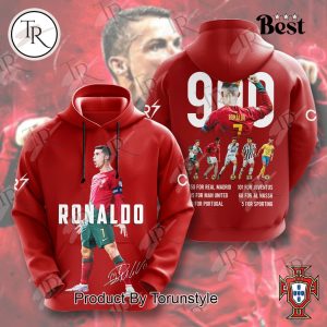 Cristiano Ronaldo 900 Goals Hoodie