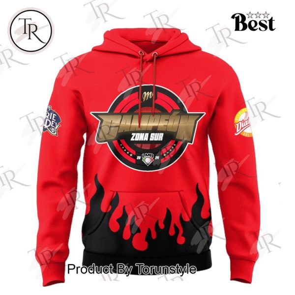 Diablos Rojos del Mexico Campeon Serie Del Rey 2024 Hoodie – Red