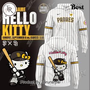 San Diego Padres x Hello Kitty Hoodie, Longpants, Cap