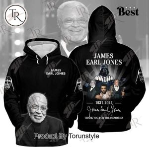 James Earl Jones 1931-2024 Thank You For The Memories Hoodie