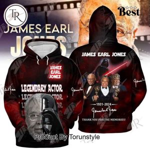 James Earl Jones 1931-2024 Thank You For The Memories Hoodie