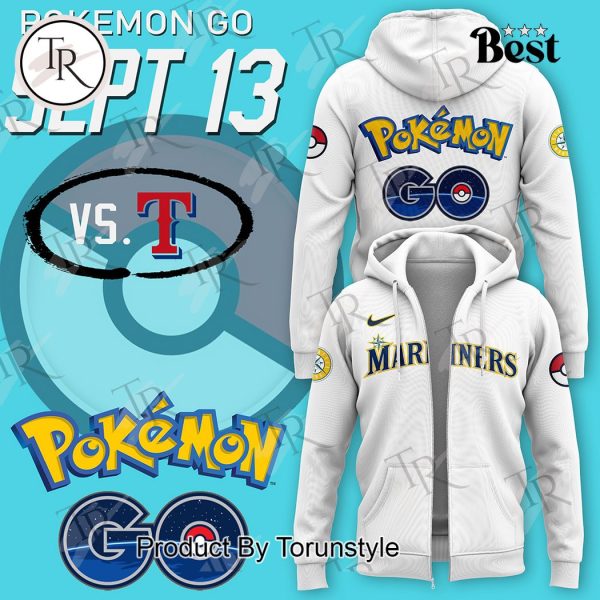 Seattle Mariners x Pokemon Go Hoodie