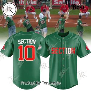 Boston Red Sox Section 10 Night Baseball Jersey