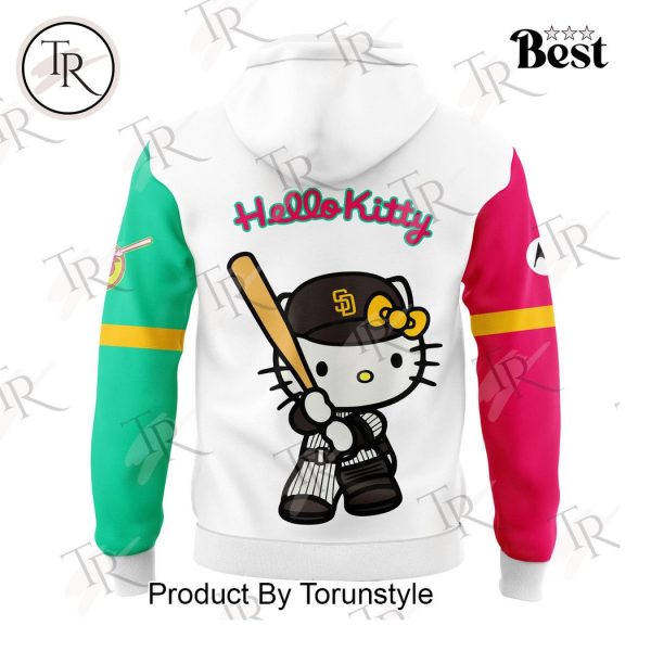 San Diego Padres Theme Game Hello Kitty Hoodie, Longpants, Cap