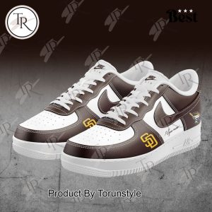 San Diego Padres x Hello Kitty 2024 Custom Air Force 1 Sneakers