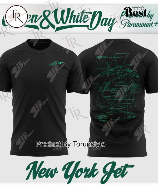 New York Jets Green & White Day T-Shirt