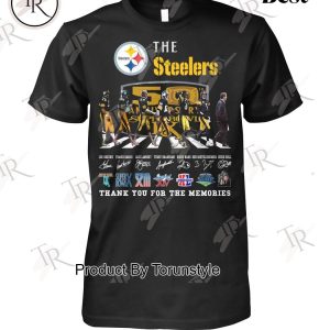 The Steelers 50th Anniversary Super Bowl Thank You For The Memories T-Shirt