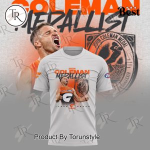 GWS Giants 2024 Coleman Medallist Jesse Hogan T-Shirt