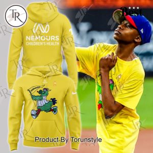 Philadelphia Phillies Nemours Children’s Health Childhood Cancer Awareness Hoodie