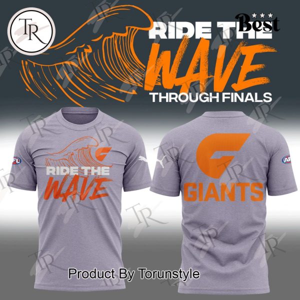 GWS Giants Ride The Wave Through Finals Hoodie