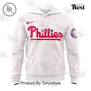 Philadelphia Phillies x Hello Kitty Night Hoodie 2024 – White