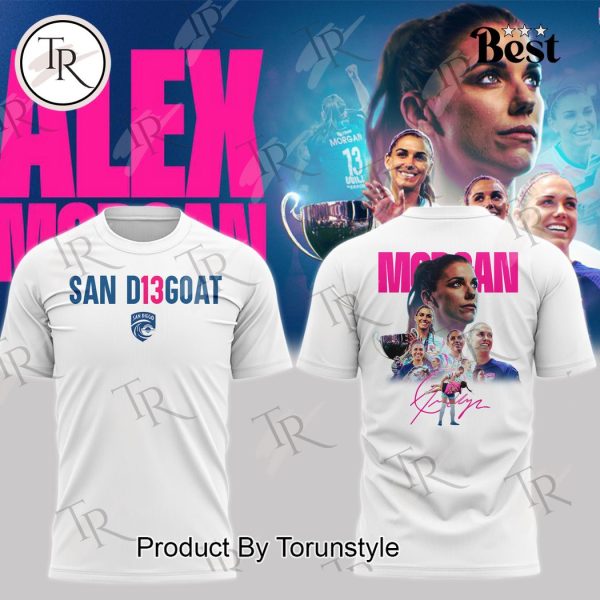 San D13goat Thank You Alex Morgan Hoodie – White