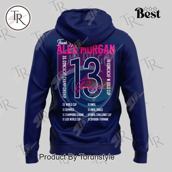 USA Soccer Team Thank You Alex Morgan Hoodie